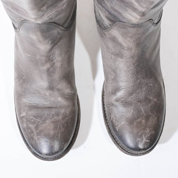 Frye 3476534 Paige Tall Riding Boots in Slate - 9 - Picture 5 of 8